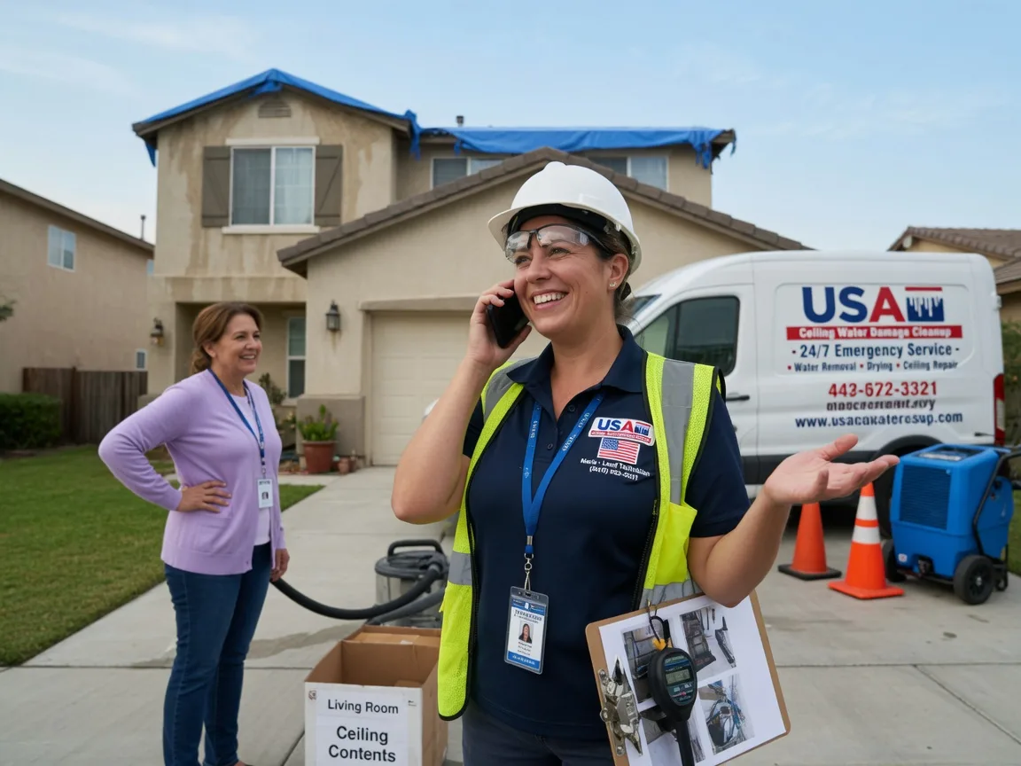 Ceiling Water Damage Restoration Blanchester, OH FAQs